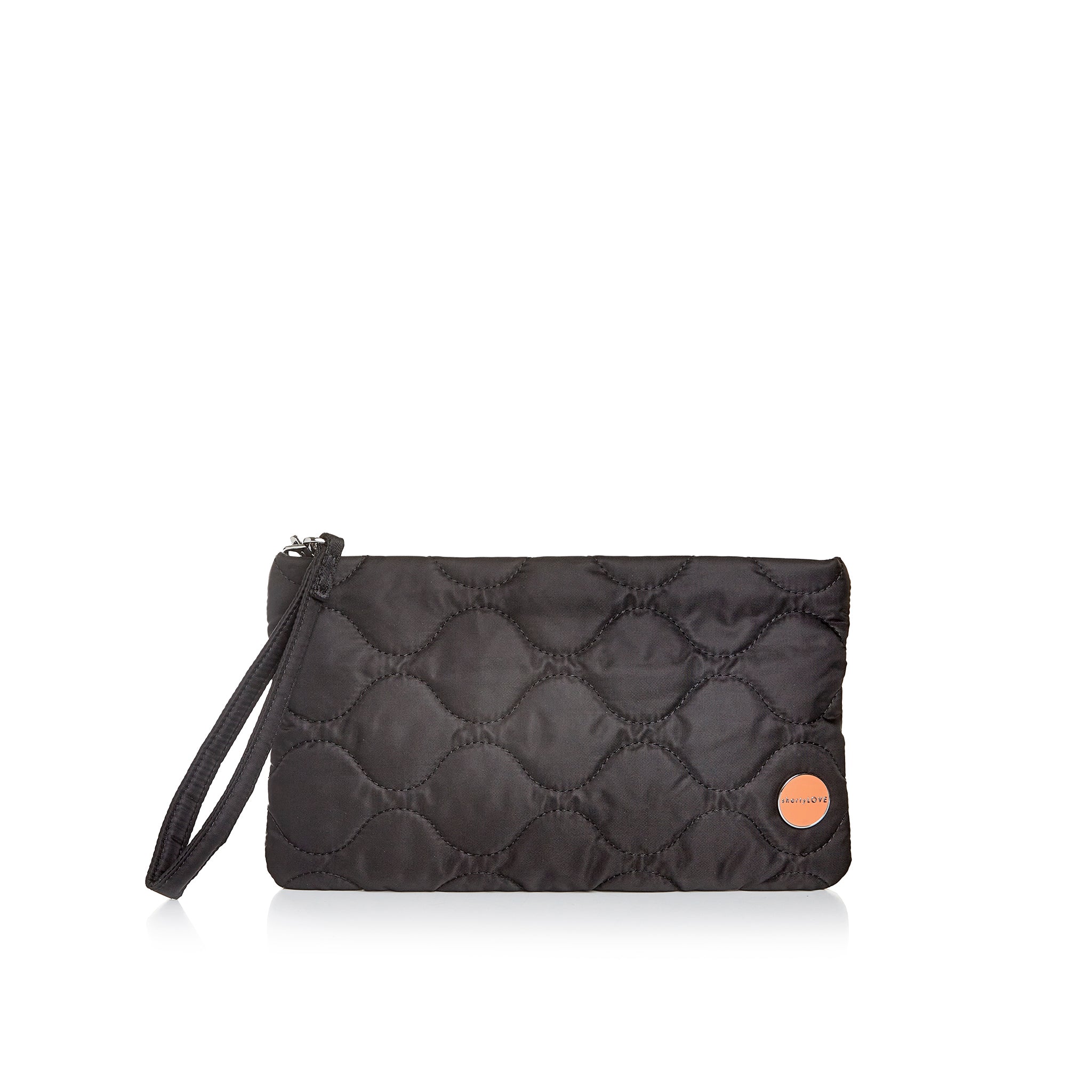 cleo - quilted wristlet clutch